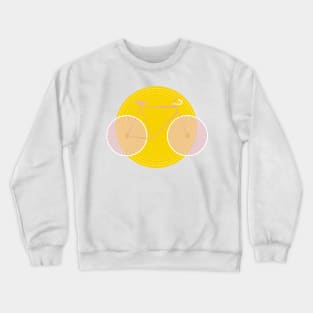 Pink Solar Bike Crewneck Sweatshirt